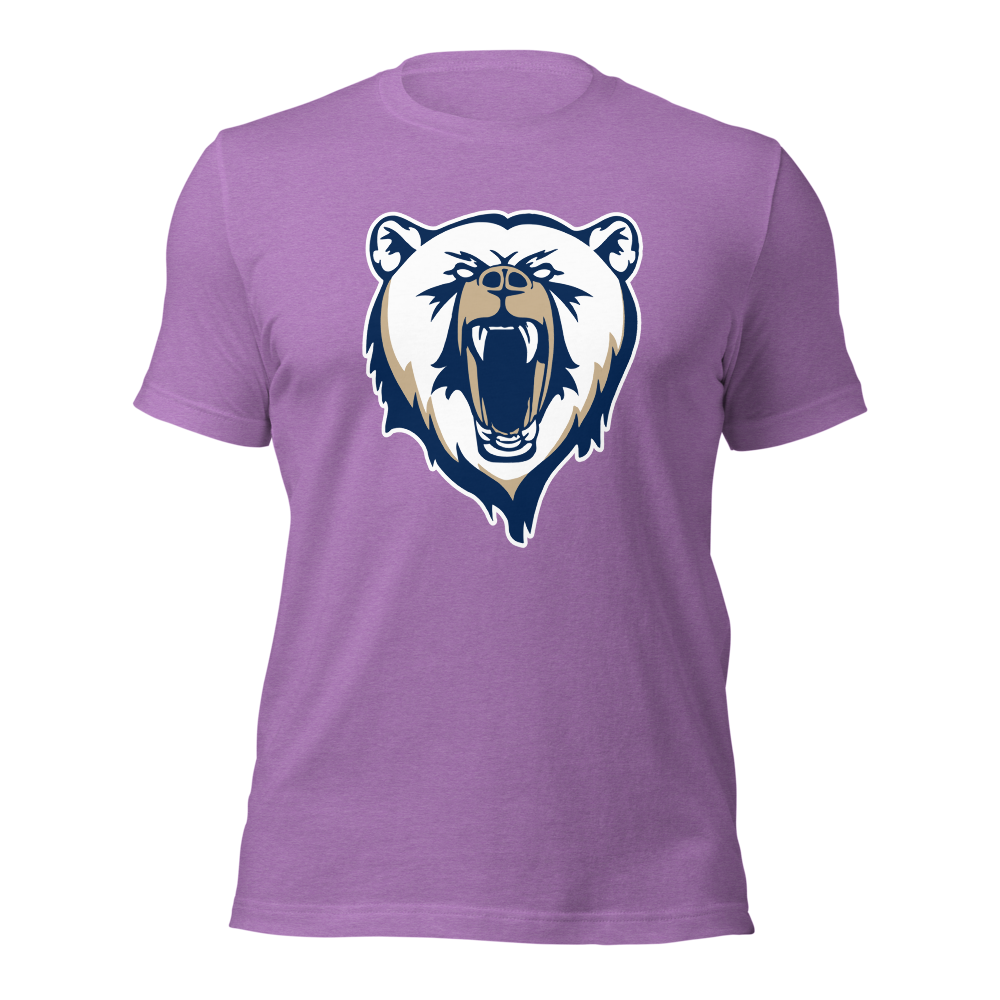 Spring Valley Grizzlies Design 3 — Heather Team Purple