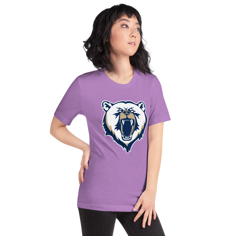 Spring Valley Grizzlies Design 3 — Heather Team Purple