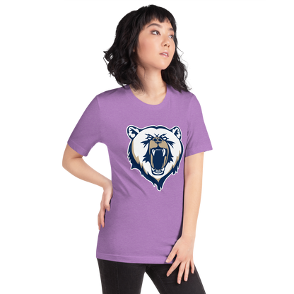 Spring Valley Grizzlies Design 3 — Heather Team Purple