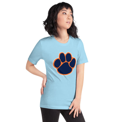 Red BAY High School Design 3 — Ocean Blue