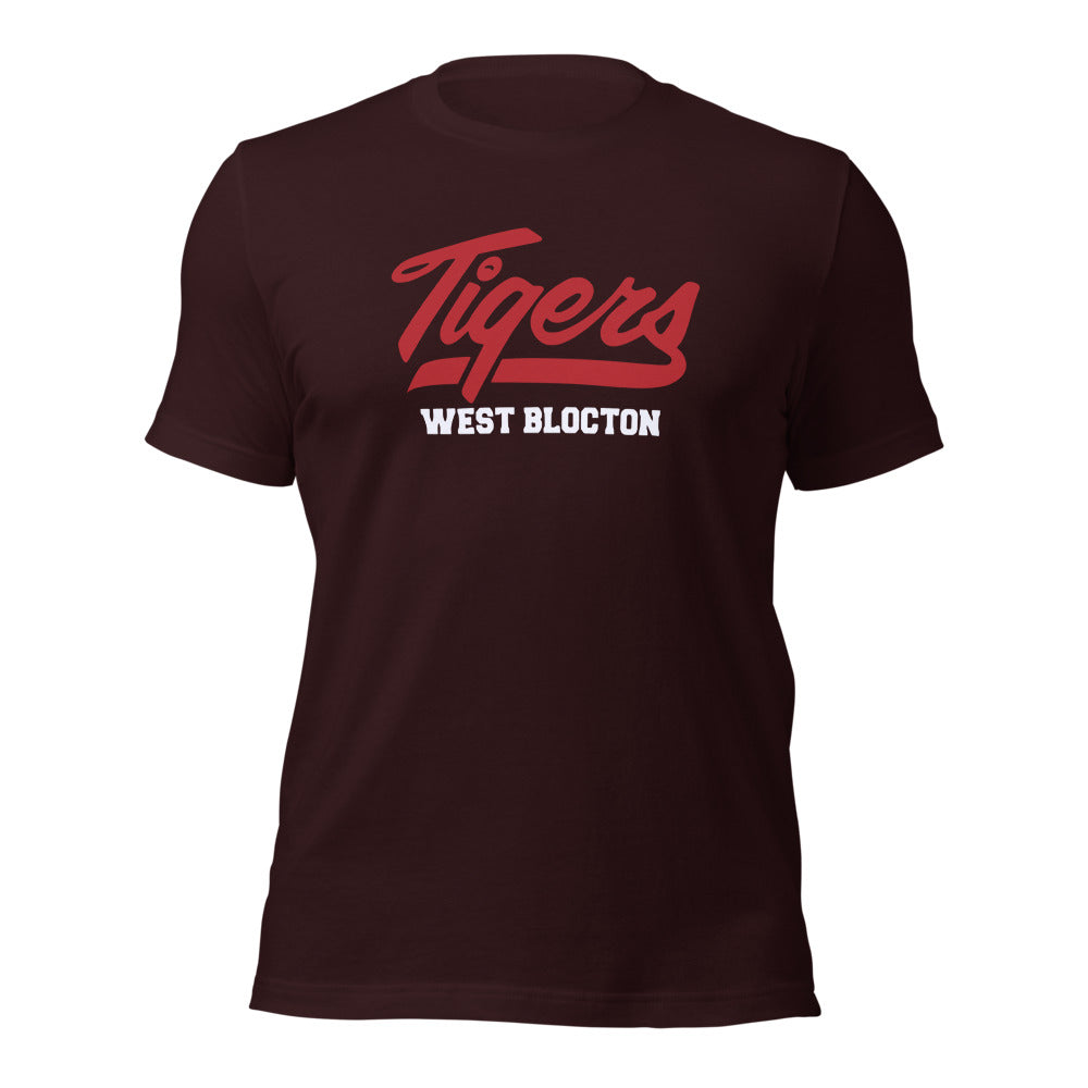 West Blocton High School Design 3 — Oxblood Black
