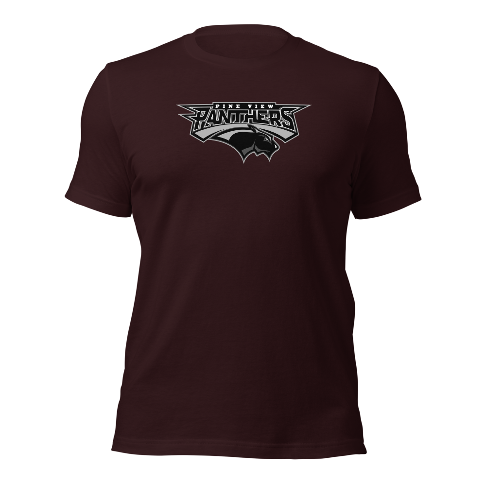 Pine View High School Design 3 — Oxblood Black
