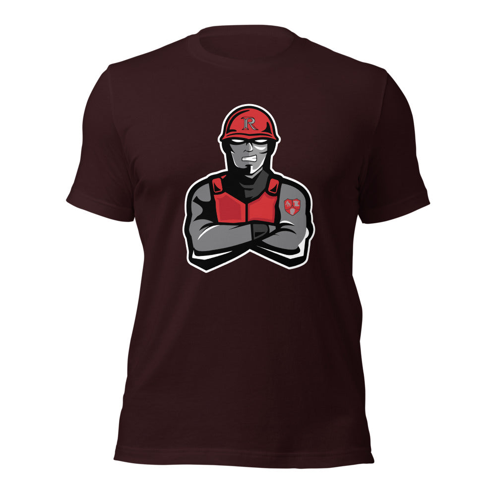 B.C. Rain High School Design 3 — Oxblood Black
