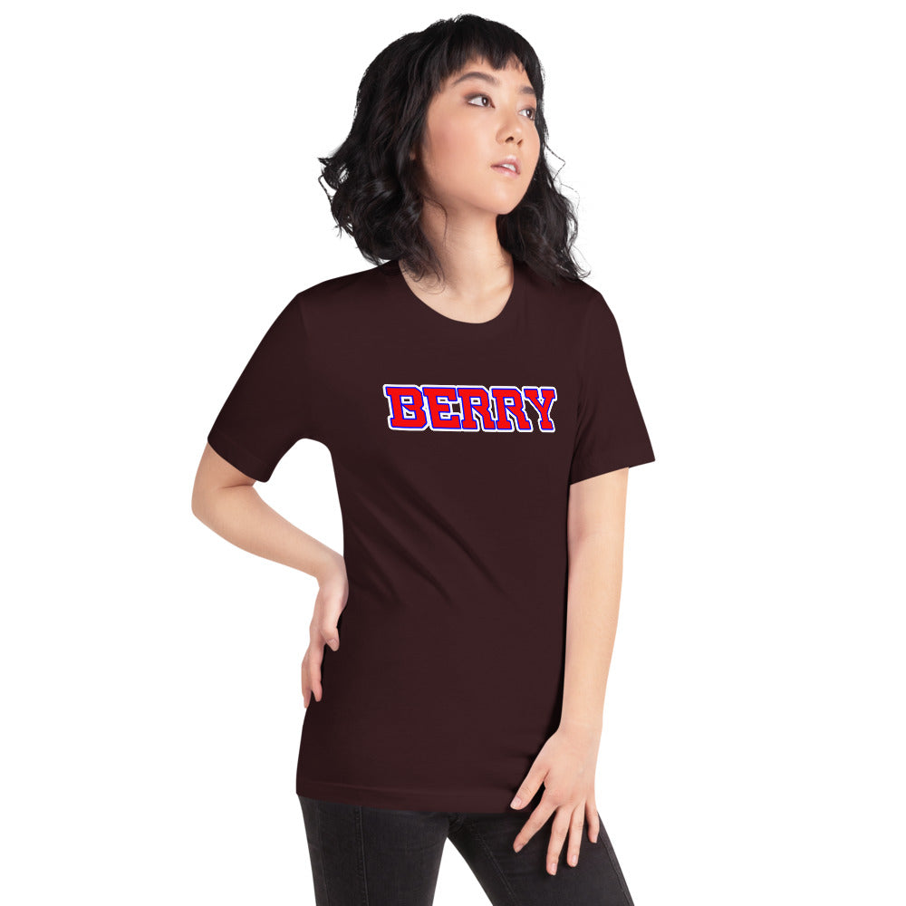 Berry High School Design 3 — Oxblood Black