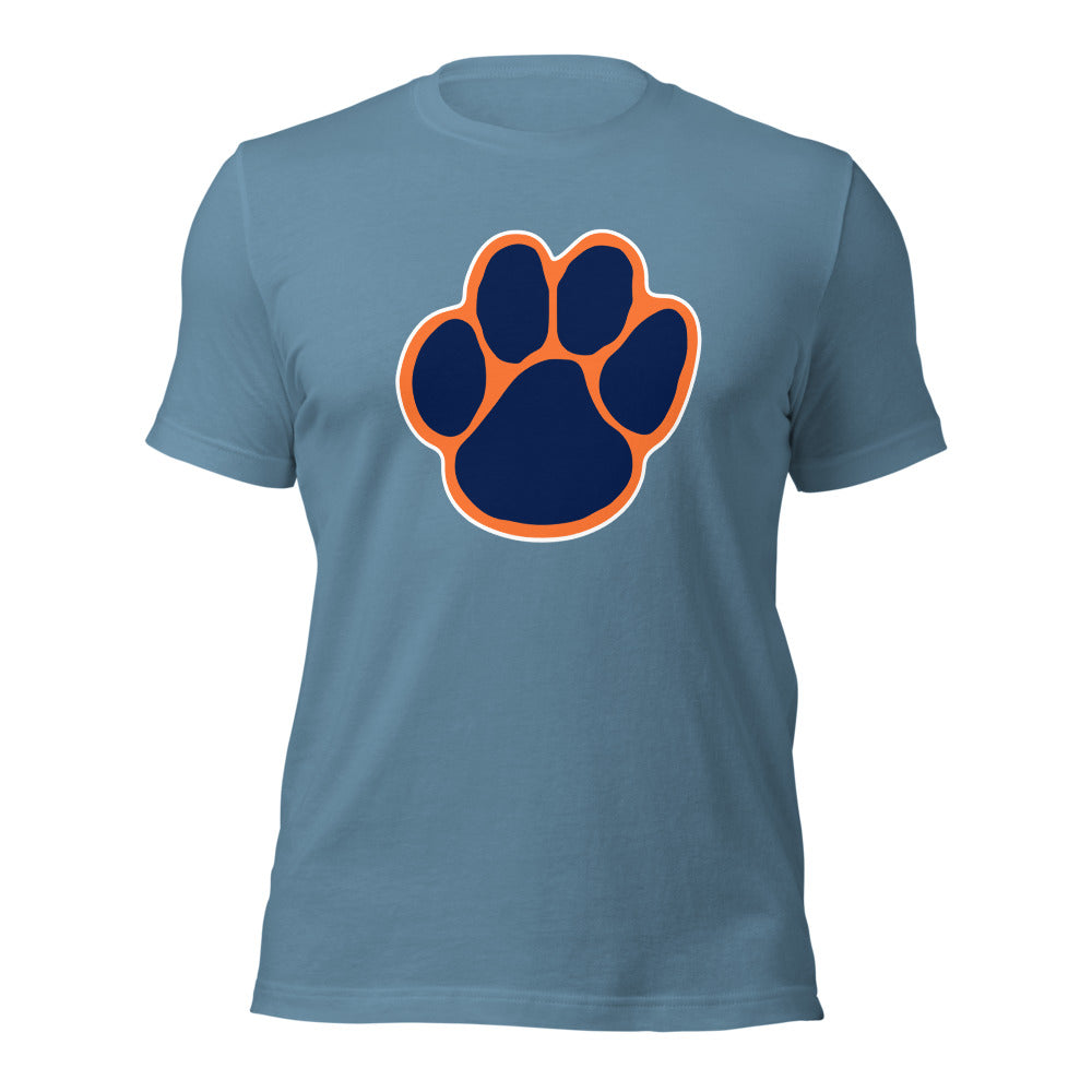 Red BAY High School Design 3 — Steel Blue