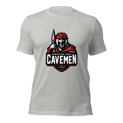 American Fork Cavemen Design 4 — Athletic Heather