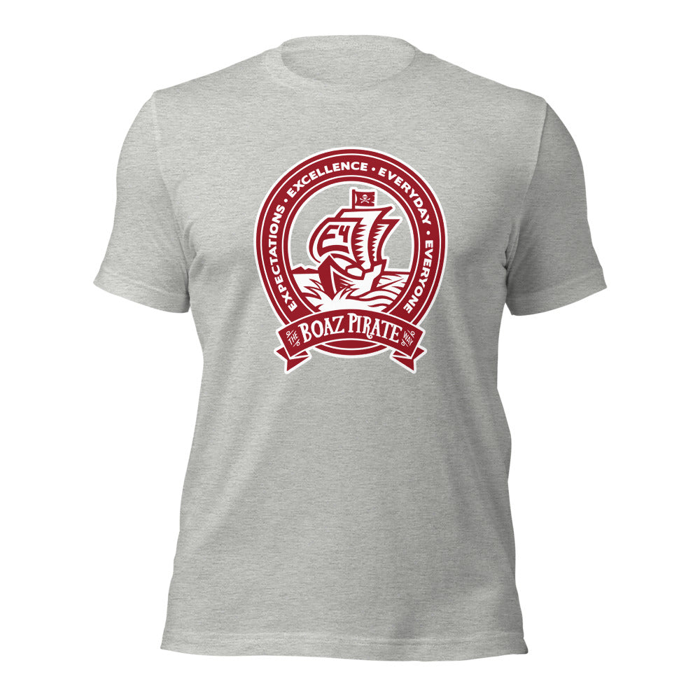 Boaz High School Design 4 — Athletic Heather