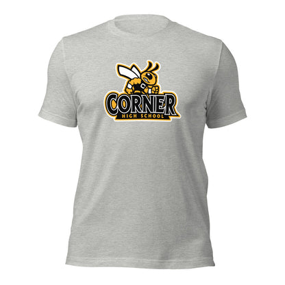 Corner High School Design 4 — Athletic Heather