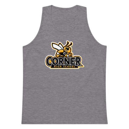 Corner High School Design 4 — Athletic Heather