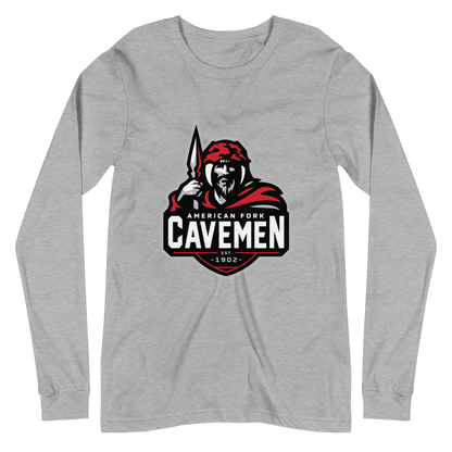 American Fork Cavemen Design 4 — Athletic Heather