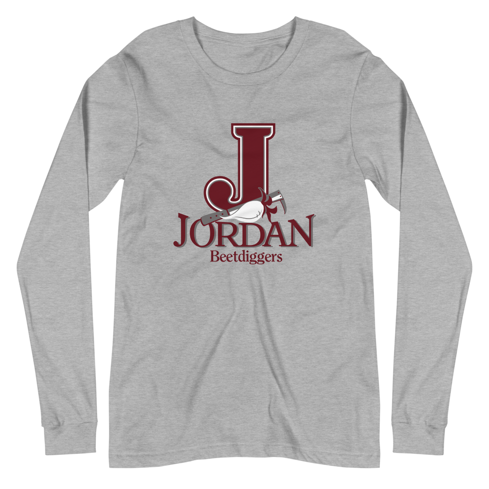 Jordan High School Design 4 — Athletic Heather