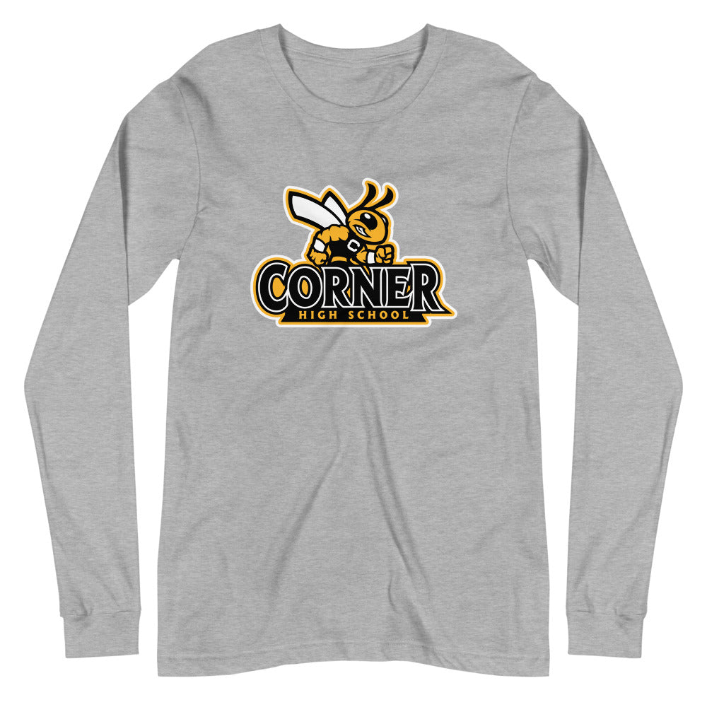 Corner High School Design 4 — Athletic Heather
