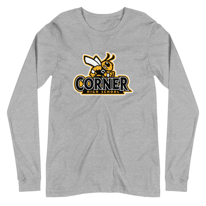Corner High School Design 4 — Athletic Heather