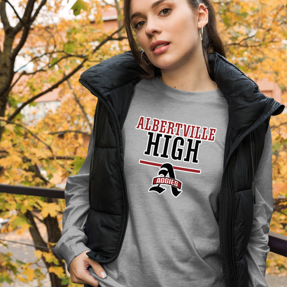 Albertville High School Design 4 — Athletic Heather