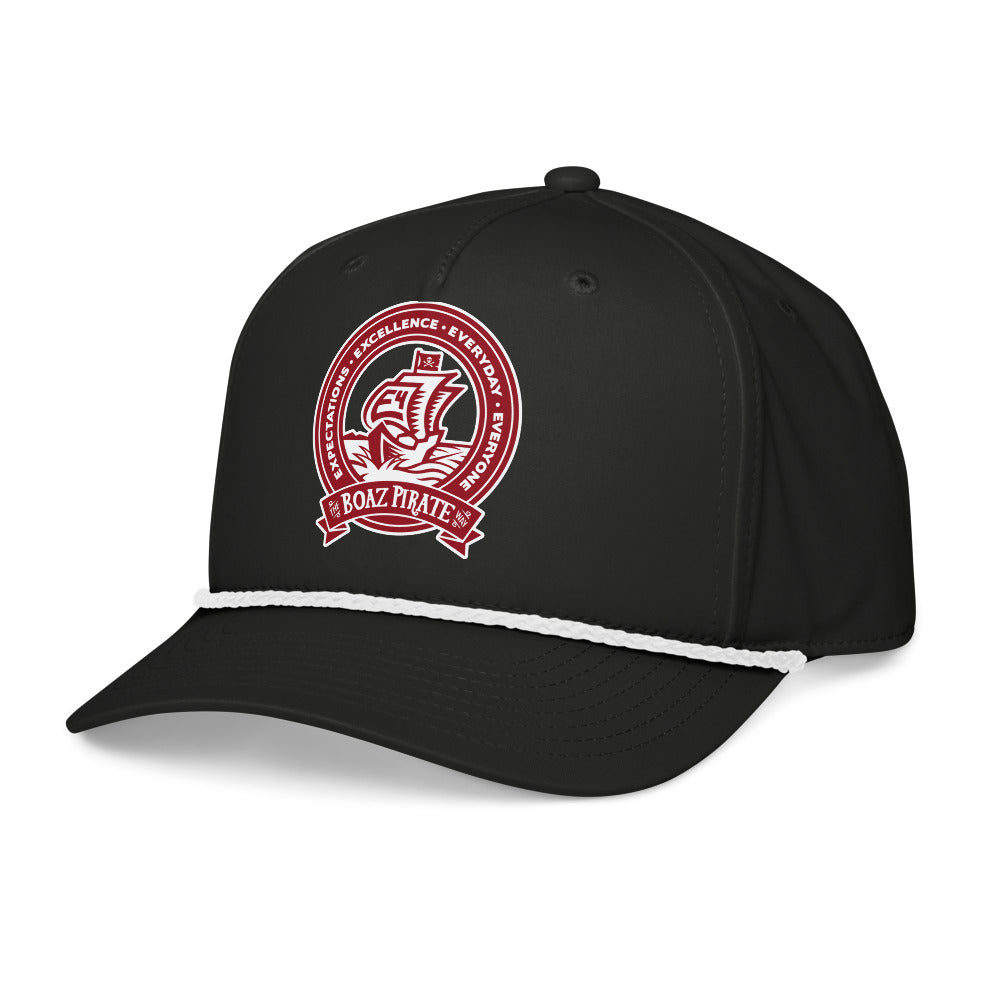 Boaz High School Design 4 — Black/White