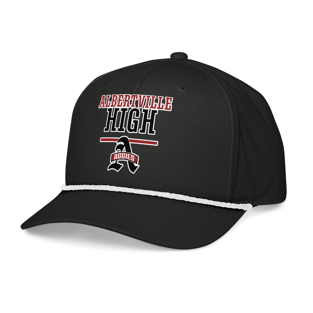 Albertville High School Design 4 — Black/White