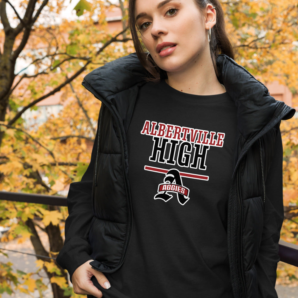 Albertville High School Design 4 — Black Heather