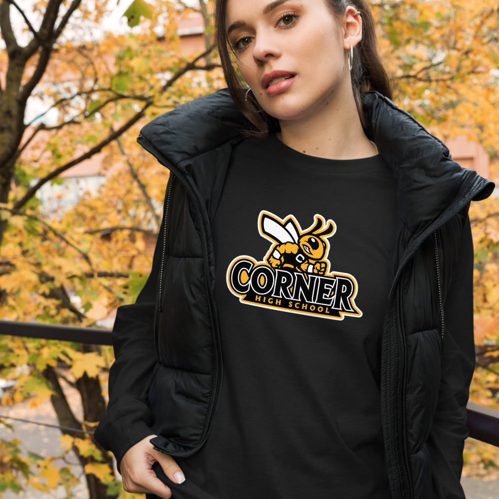 Corner High School Design 4 — Black Heather