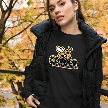 Corner High School Design 4 — Black Heather