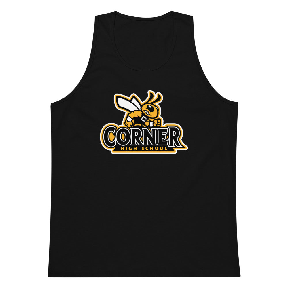 Corner High School Design 4 — Black