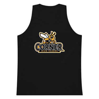 Corner High School Design 4 — Black
