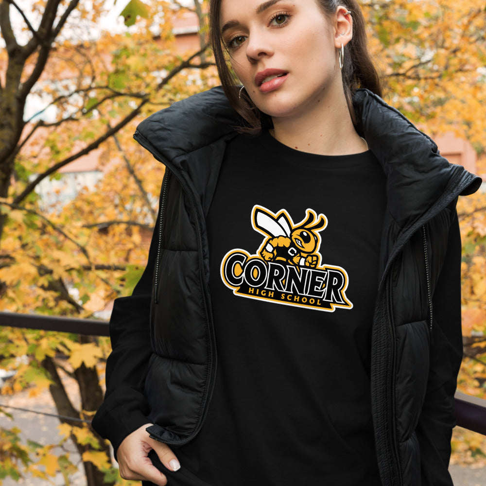 Corner High School Design 4 — Black
