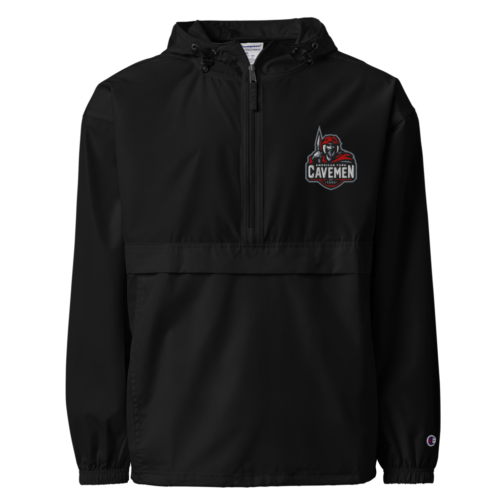 American Fork Cavemen Design 4 — Black