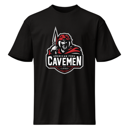 American Fork Cavemen Design 4 — Black