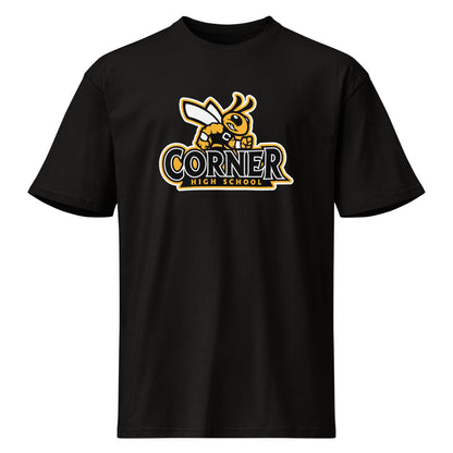Corner High School Design 4 — Black