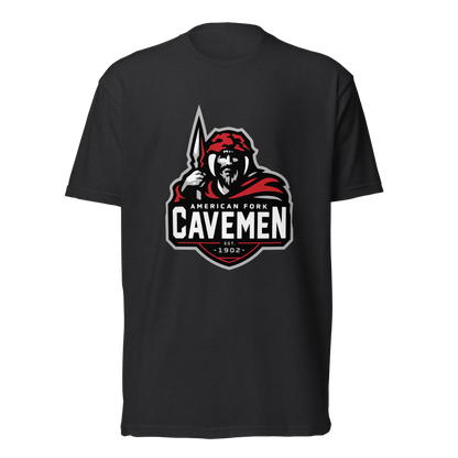 American Fork Cavemen Design 4 — Black