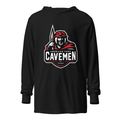 American Fork Cavemen Design 4 — Black
