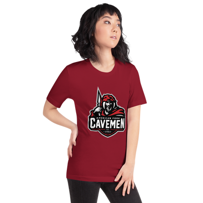 American Fork Cavemen Design 4 — Cardinal