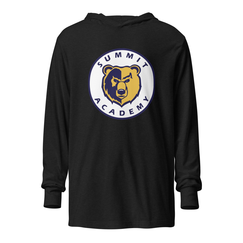 Summit Academy Design 4 — Charcoal-Black Triblend