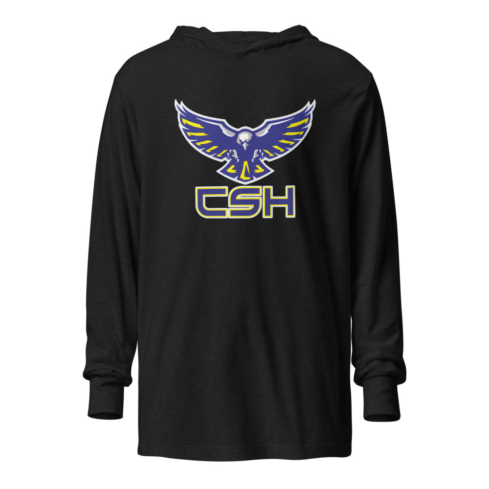 Cold Springs High School Design 4 — Charcoal-Black Triblend