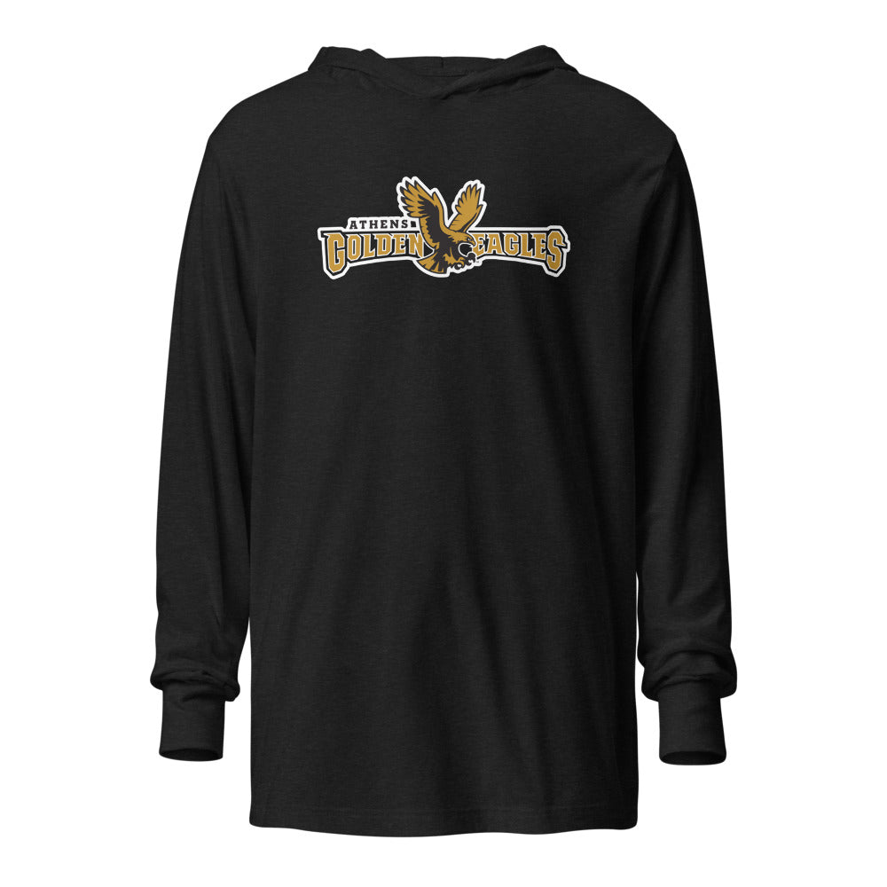 Athens High School Design 4 — Charcoal-Black Triblend