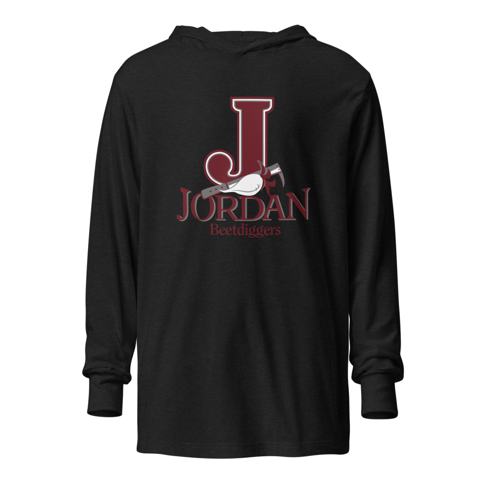 Jordan High School Design 4 — Charcoal-Black Triblend