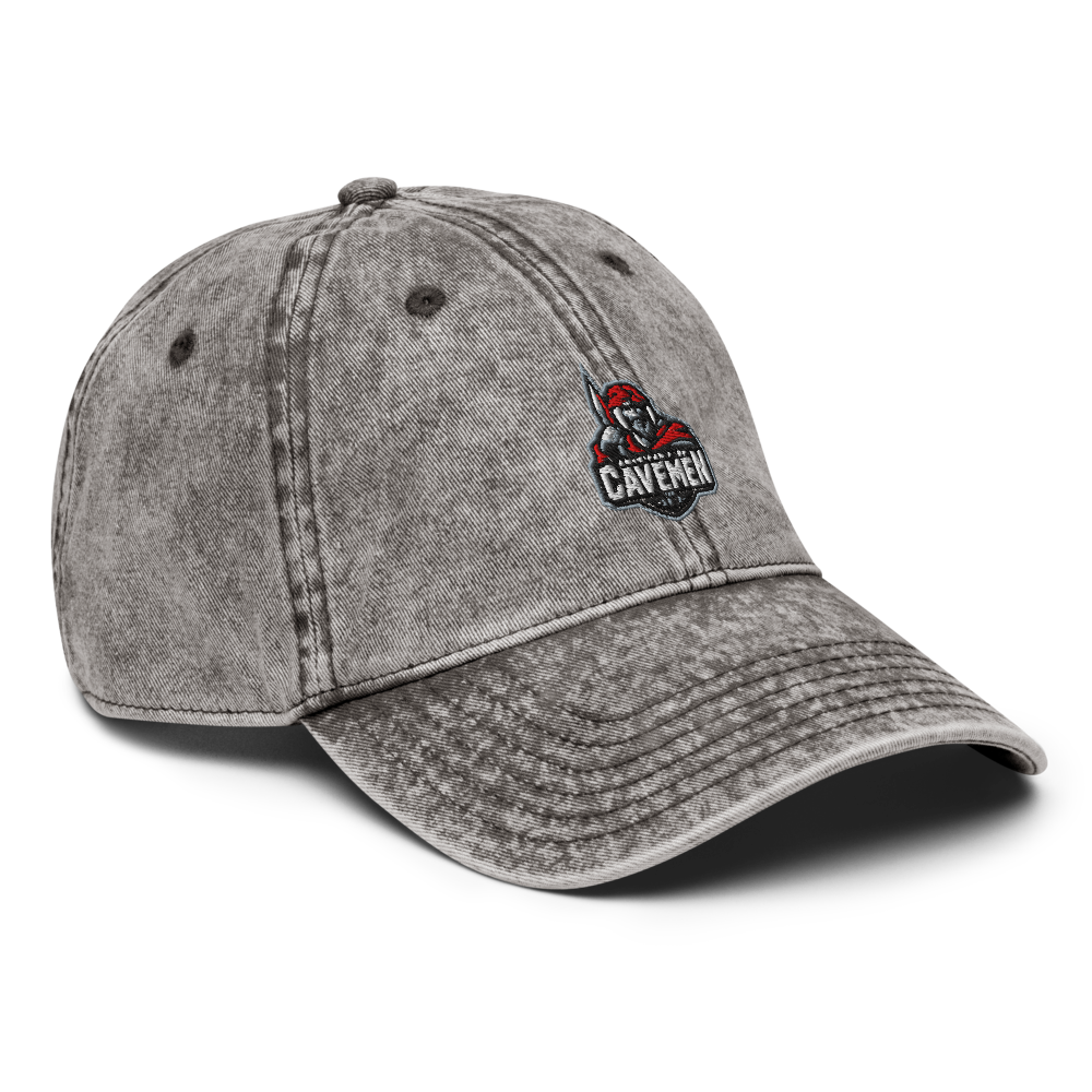 American Fork Cavemen Design 4 — Charcoal Grey