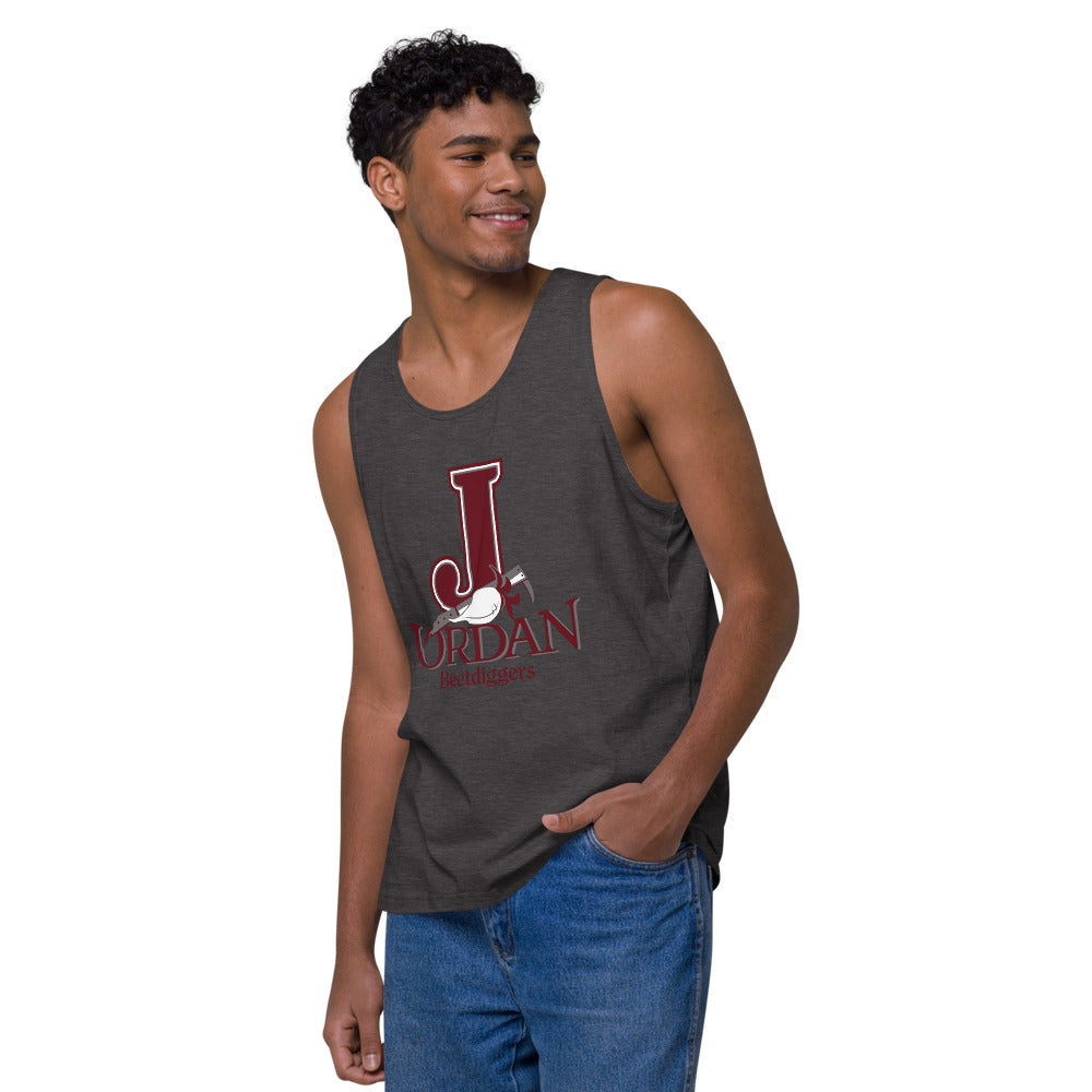 Jordan High School Design 4 — Charcoal Heather