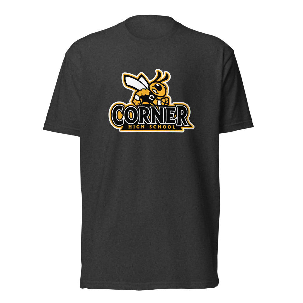 Corner High School Design 4 — Charcoal