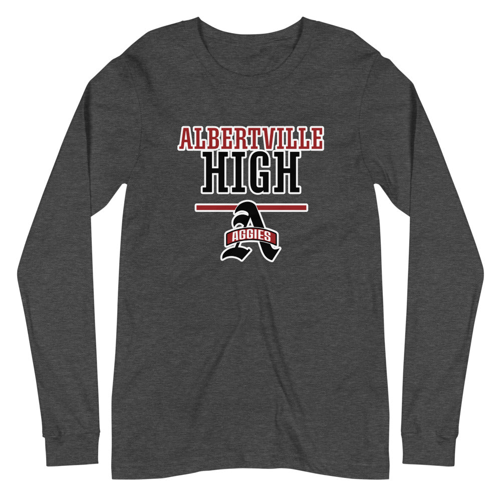 Albertville High School Design 4 — Dark Grey Heather
