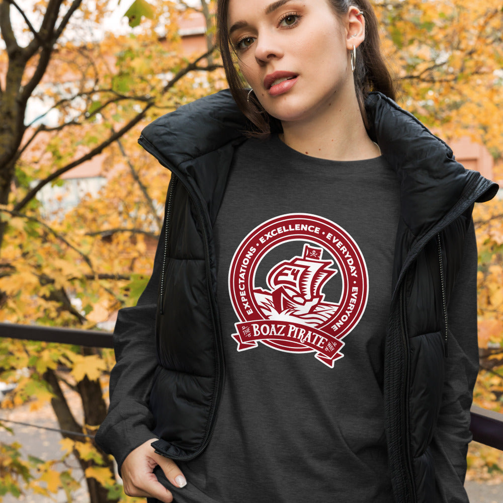 Boaz High School Design 4 — Dark Grey Heather