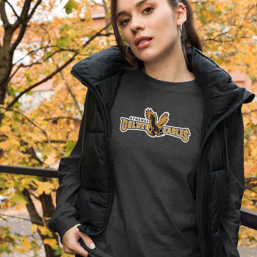 Athens High School Design 4 — Dark Grey Heather