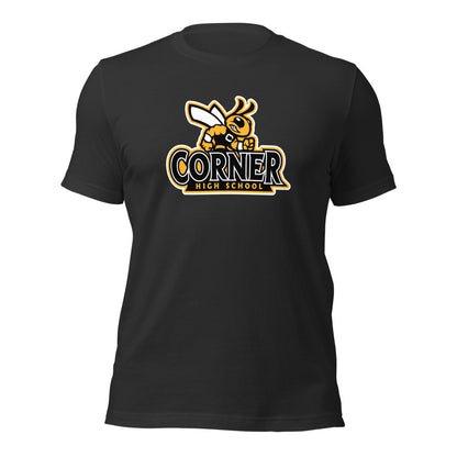 Corner High School Design 4 — Dark Grey