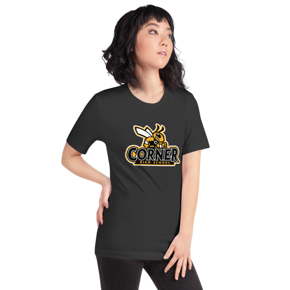 Corner High School Design 4 — Dark Grey