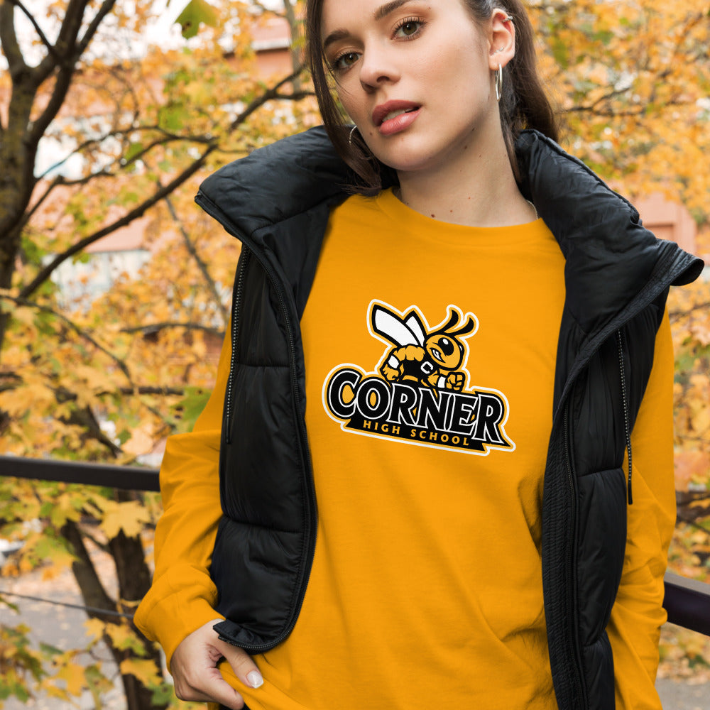 Corner High School Design 4 — Gold