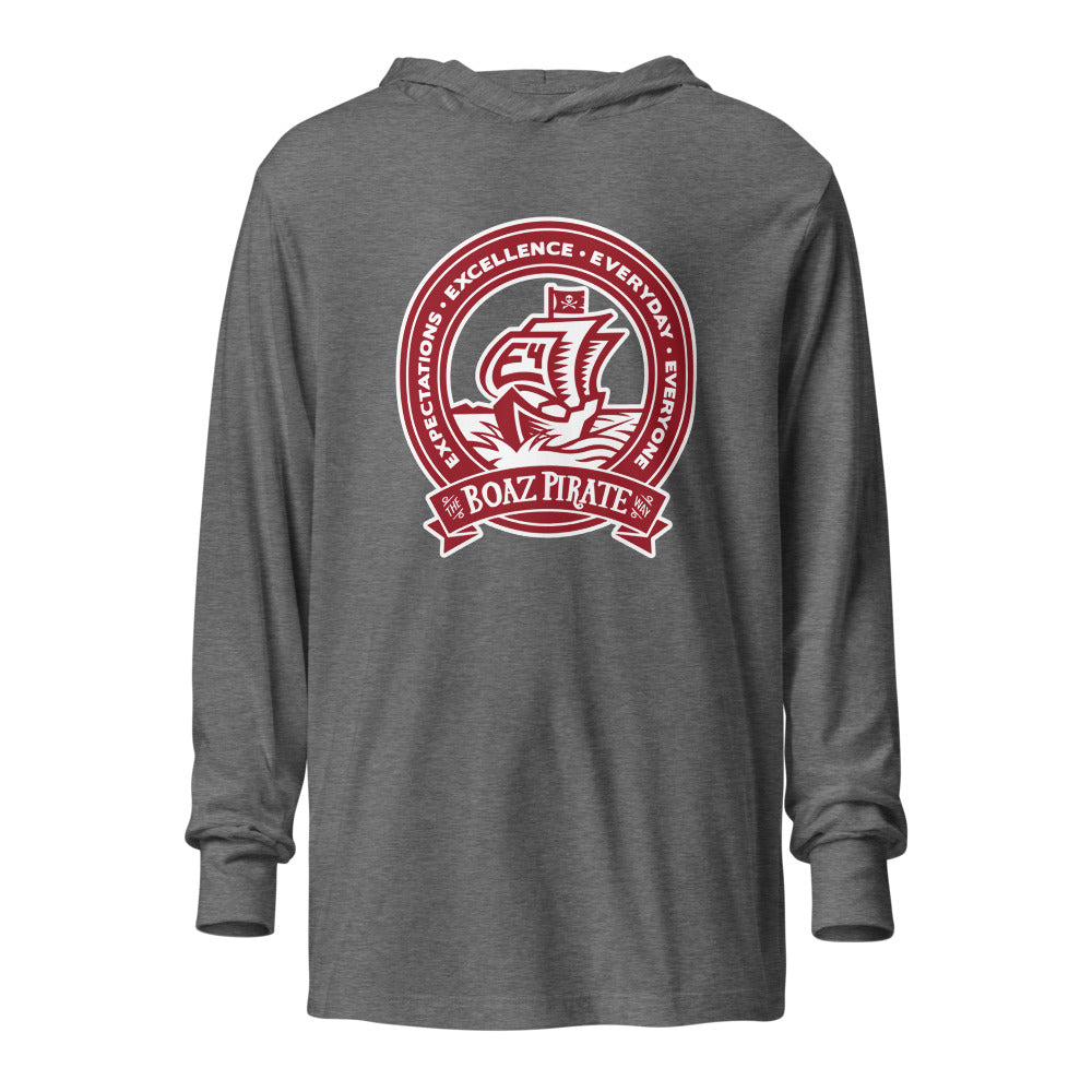 Boaz High School Design 4 — Grey Triblend