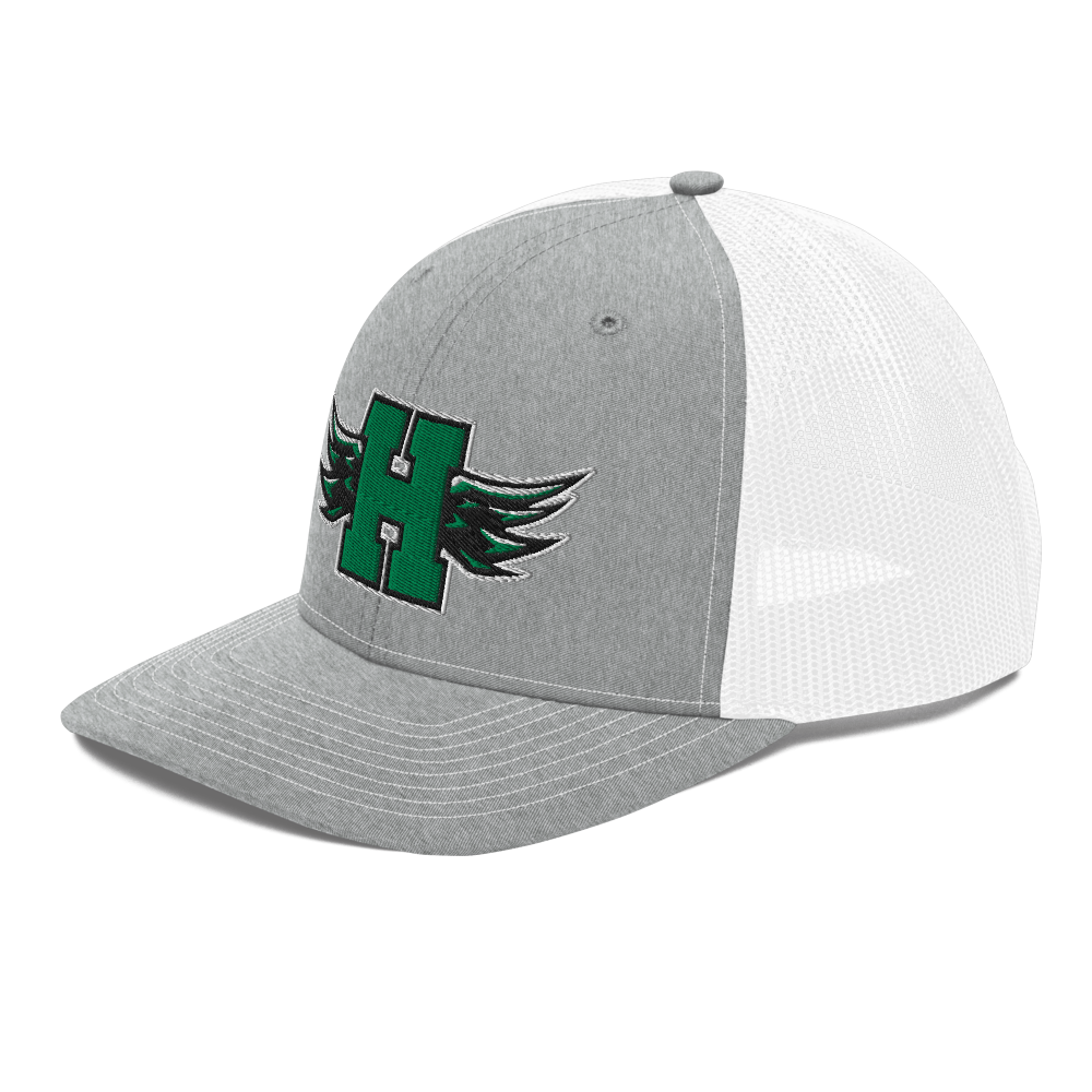 Procter R. Hug High School Design 4 — Heather Grey/White