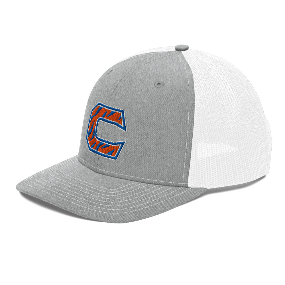 Chilton County High School Design 4 — Heather Grey/White