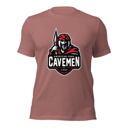 American Fork Cavemen Design 4 — Heather Mauve
