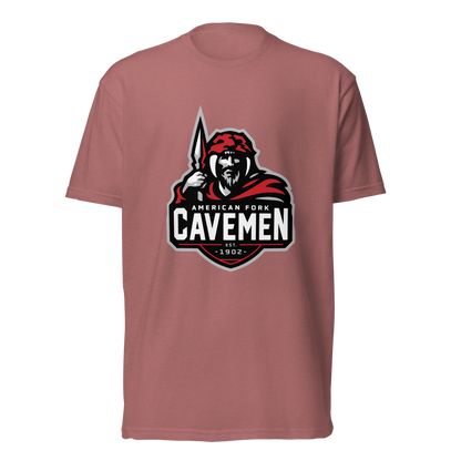 American Fork Cavemen Design 4 — Heather Mauve